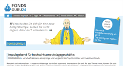 Desktop Screenshot of fondsshop-vergleich.de